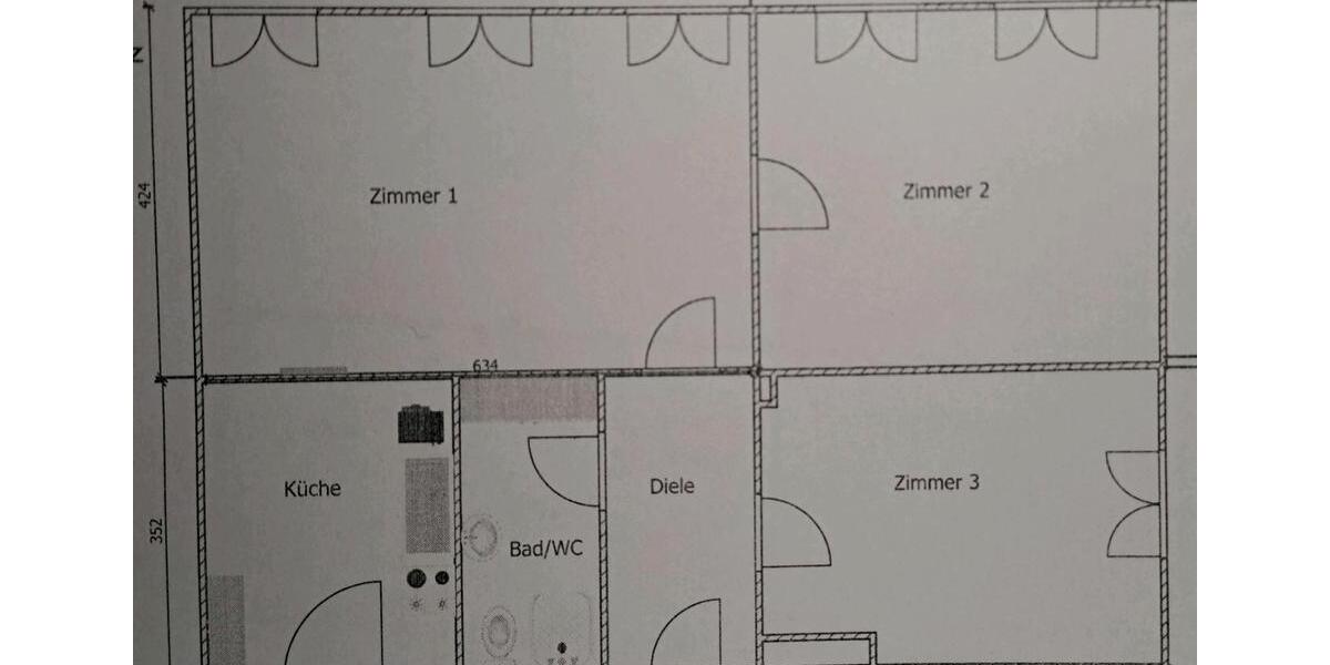 Sanierte 3-Zimmer Wohnung Altstadt Warendorf 3 zimmer