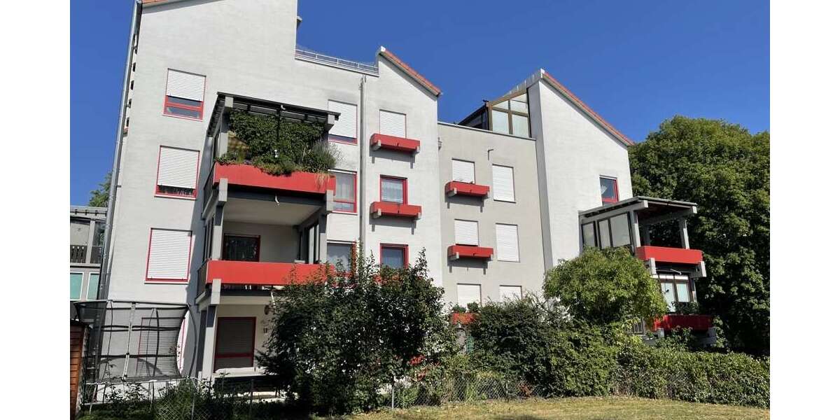 Etagenwohnung Augsburg / Haunstetten Haunstetten - 3 Zimmer, 89 m&sup2;, 980&euro; | Angebot:27117558