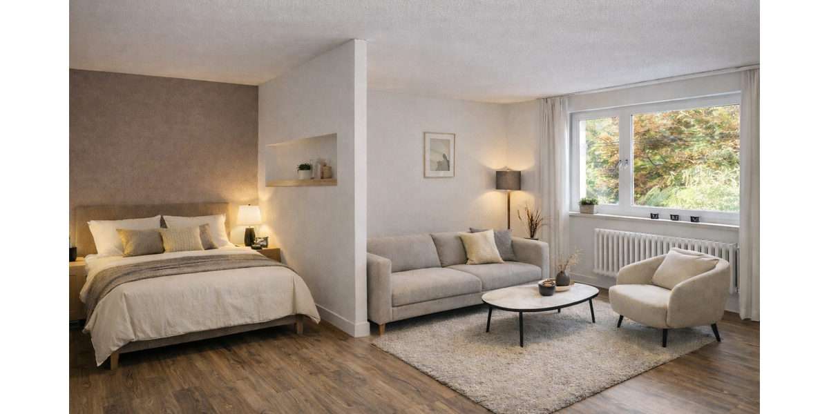 Zimmer Düsseldorf Oberkassel - 1 Zimmer, 1.450&euro; | Angebot:25276543