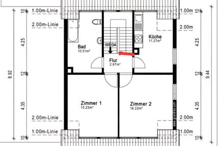 Wohnung Ober-Ramstadt Ramstadt - 2 Zimmer, 55 m&sup2;, 620&euro; | Angebot:26604133