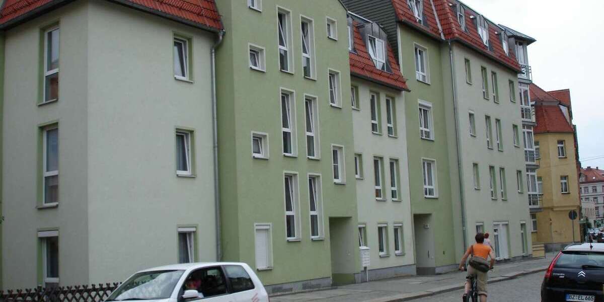 Etagenwohnung Bautzen Innenstadt - 2 Zimmer, 50 m&sup2;, 380&euro; | Angebot:25251915