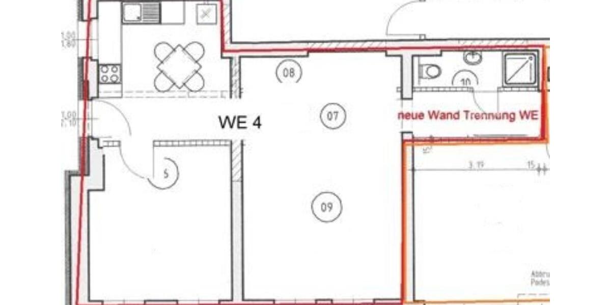 Erdgeschoßwohnung Magdeburg Neue Neustadt - 2 Zimmer, 69 m&sup2;, 444&euro; | Angebot:23120983