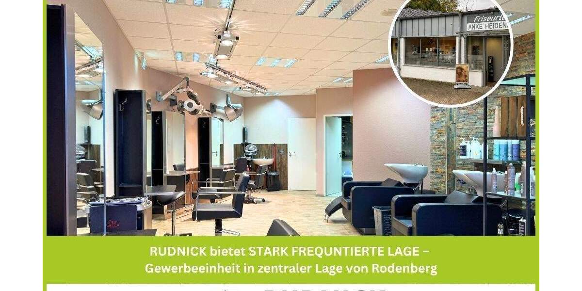 RUDNICK bietet STARK FREQUNTIERTE LAGE - Gewerbeeinheit in zentraler Lage von Rodenberg zimmer