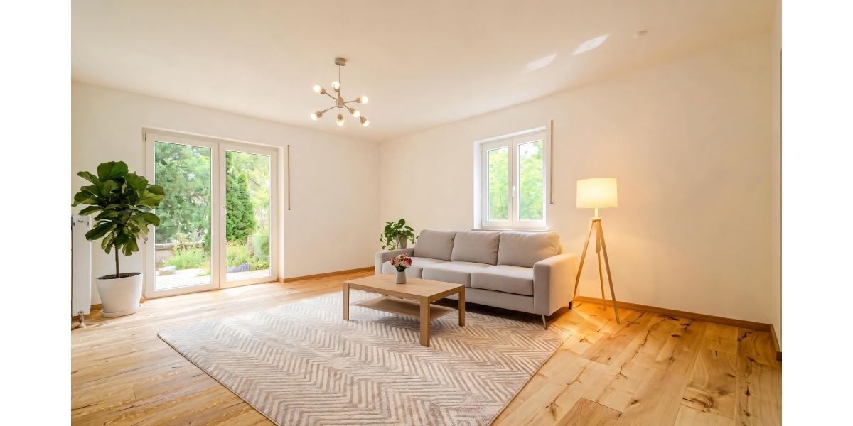 NEU MODERNISIERT – TERRASSE – GARTENANTEIL – DUSCHBAD MIT FENSTER – PKW-STELLPLATZ - Terrassenwohnung Radebeul Radebeul | Angebot:26760178