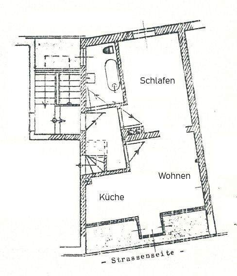 Etagenwohnung Berlin Moabit - 2 Zimmer, 62 m&sup2;, 600&euro; | Angebot:25769111