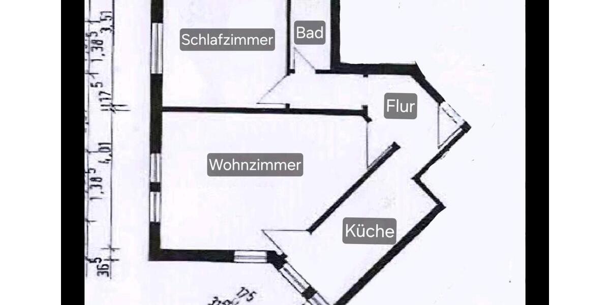 Etagenwohnung Preetz - 2 Zimmer, 48 m&sup2;, 775&euro; | Angebot:26618261