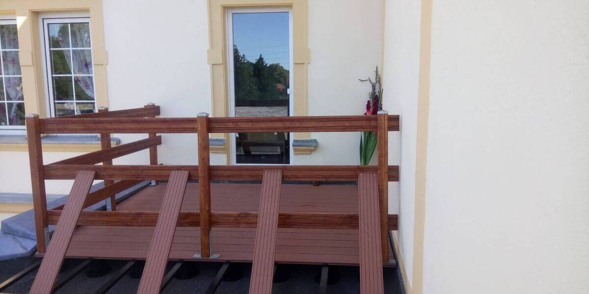 4-Zi.-Mietwohnung mit Balkon und Gartenbereich - Diesbar-Seußlitz - MW1x0301 4 zimmer