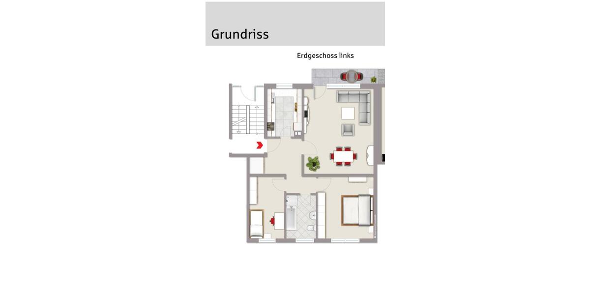 Erdgeschoßwohnung Bendorf - 3 Zimmer, 86 m&sup2;, 800&euro; | Angebot:25026300