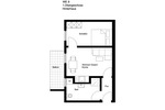 Dachgeschoßwohnung Wiesbaden Nordost - 2 Zimmer, 38 m&sup2;, 589&euro; | Angebot:25321780