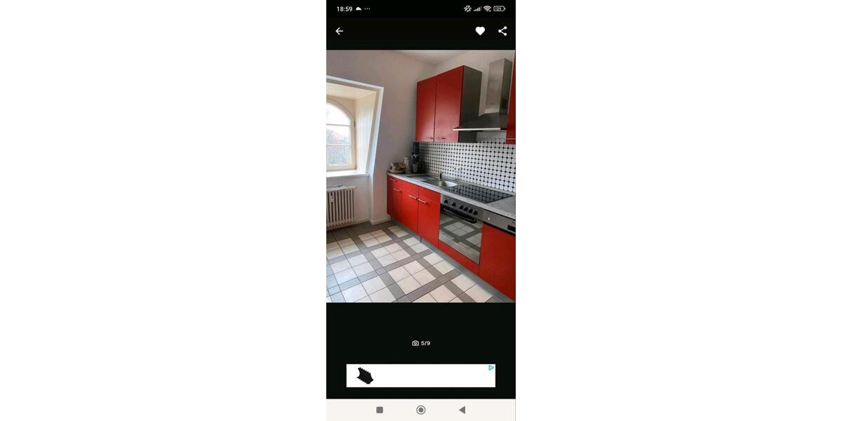 Dachgeschoßwohnung Mönchengladbach - 2 Zimmer, 63 m&sup2;, 760&euro; | Angebot:26449093
