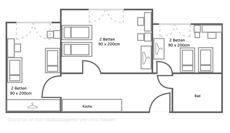 Wohnen auf Zeit Regensburg Gallingkofen - 1 Zimmer, 16 m&sup2;, 849&euro; | Angebot:23149507