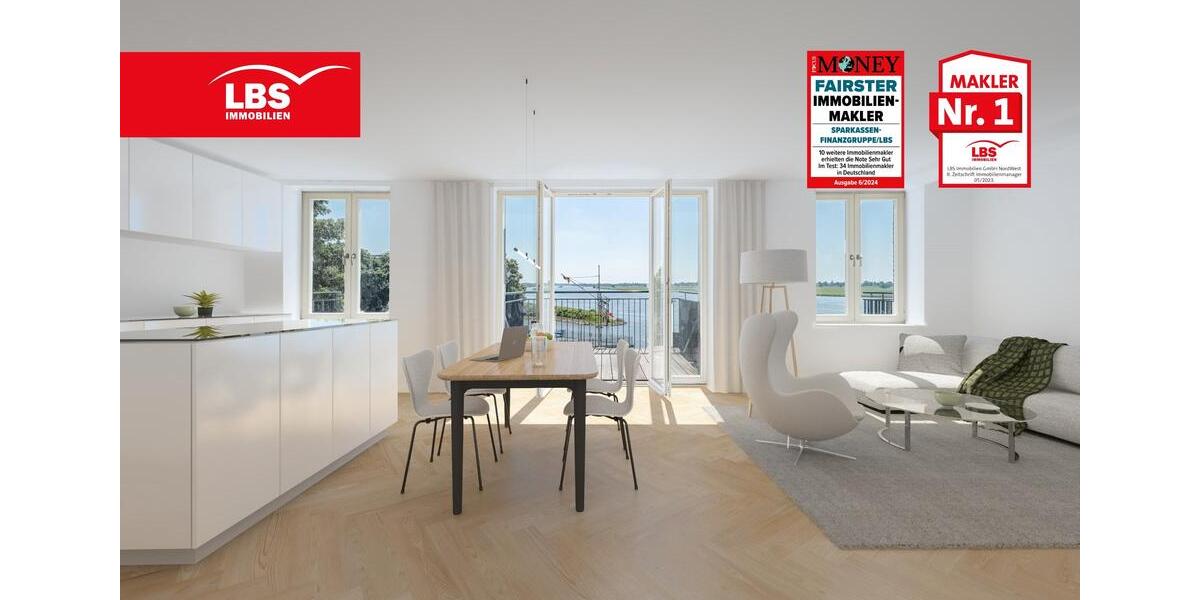 Barrierefreie 3 Zimmer Traumblick-Wohnung mit Concierge-Service zur Miete 3 zimmer