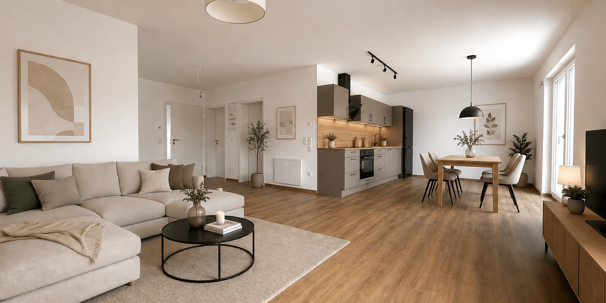 Etagenwohnung Schwarzenfeld - 2 Zimmer, 70 m&sup2;, 820&euro; | Angebot:26804081