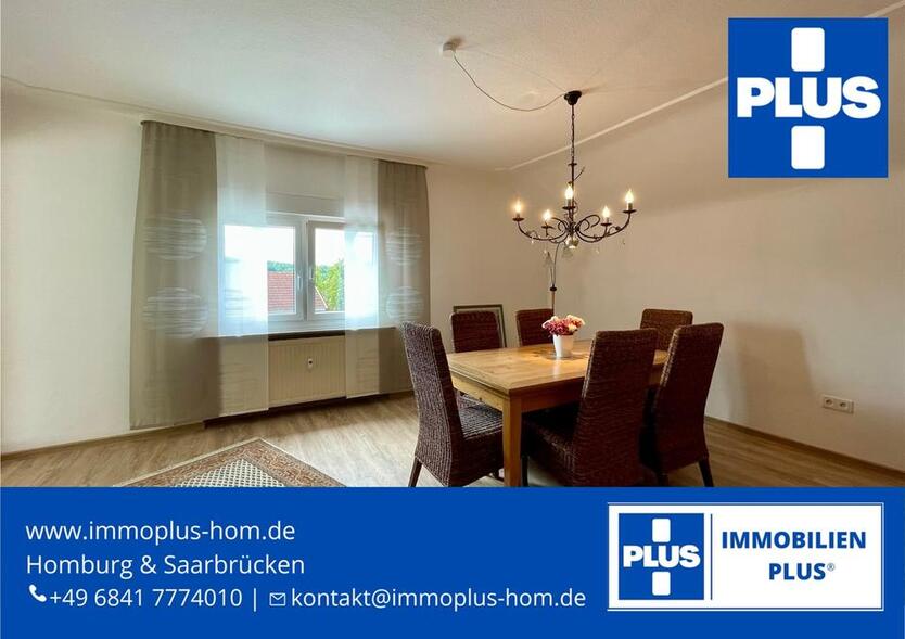 HOMBURG; TEILMÖBLIERTE UND HELLE 3 ZKB WOHNUNG IN BEVORZUGTER UND RUHIGER WOHNLAGE zimmer