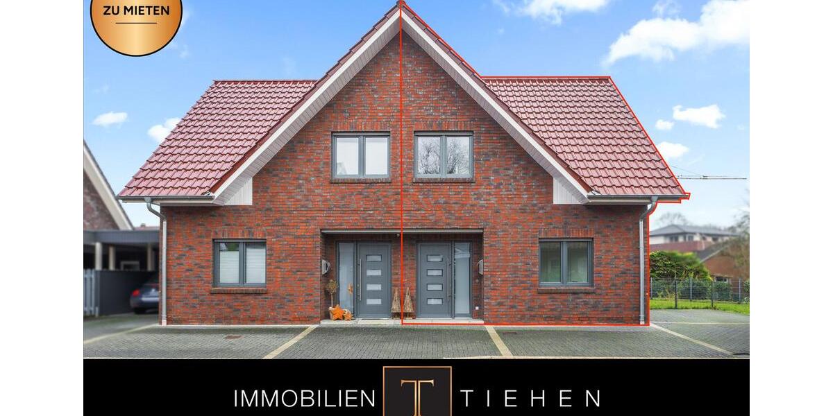 Platz, Licht, Leben: Stilvolle 143 m² - DHH mit Garten und Carport in Lingen Schepsdorf zu mieten! 5 zimmer