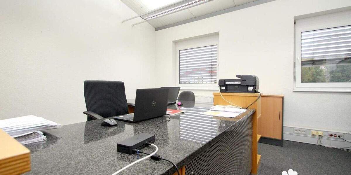 BERK Immobilien - Produktions- Lager- und Büroflächen (möbl.) auf insgesamt ca. 2224 m² zu vermieten zimmer