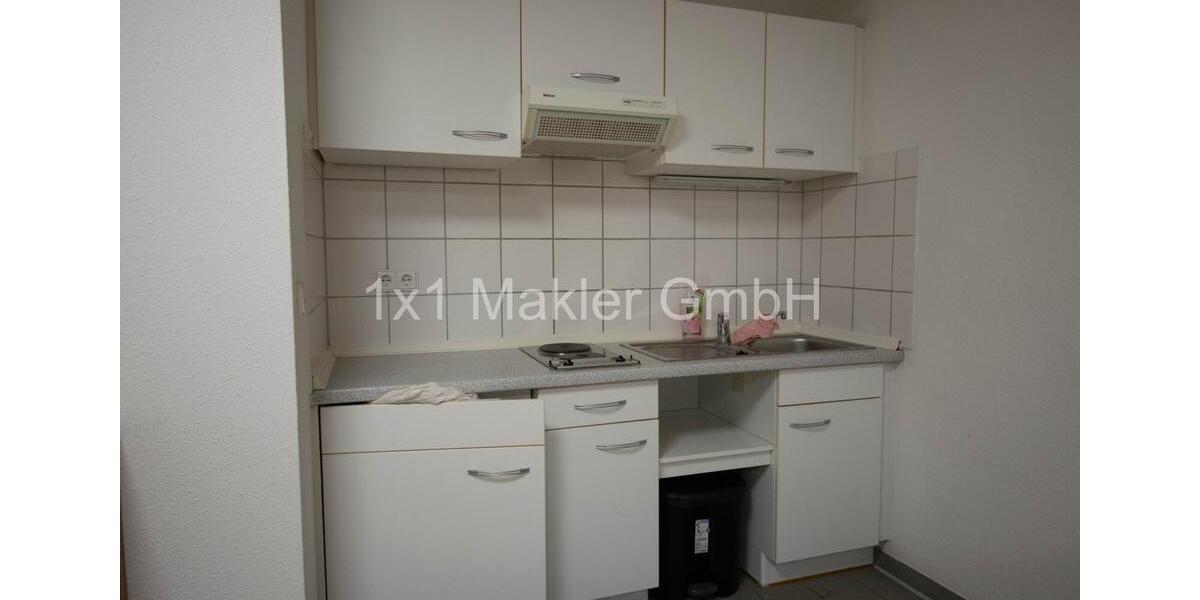 1-Raum-Wohnung mit Terrasse u. Stellplatz 1 zimmer