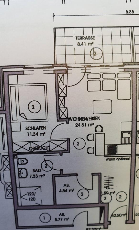 moderne, möblierte Wohnung in 21409 Embsen zu vermieten