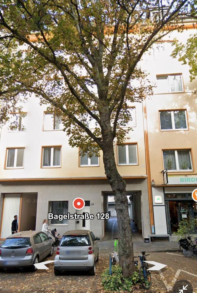 Möbliertes Apartment in Düsseldorf Pempelfort 28 m2 zimmer