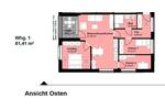 Etagenwohnung Münster Münster-Südost - 2 Zimmer, 70 m&sup2;, 784&euro; | Angebot:26492203