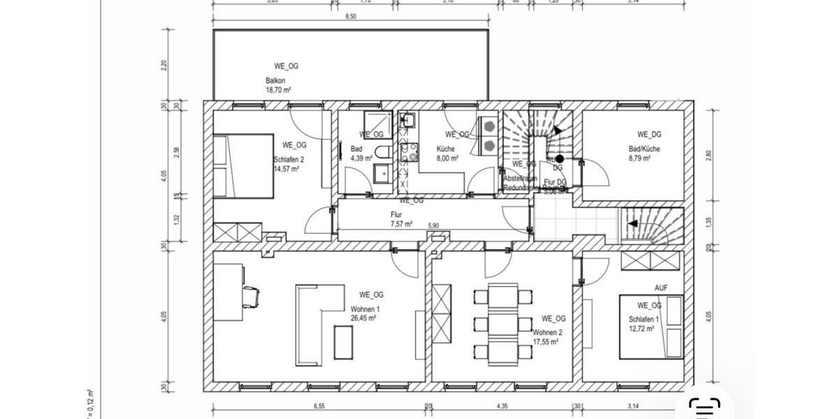 Terrassenwohnung Eutin - 4 Zimmer, 100 m&sup2;, 1.326&euro; | Angebot:26700448