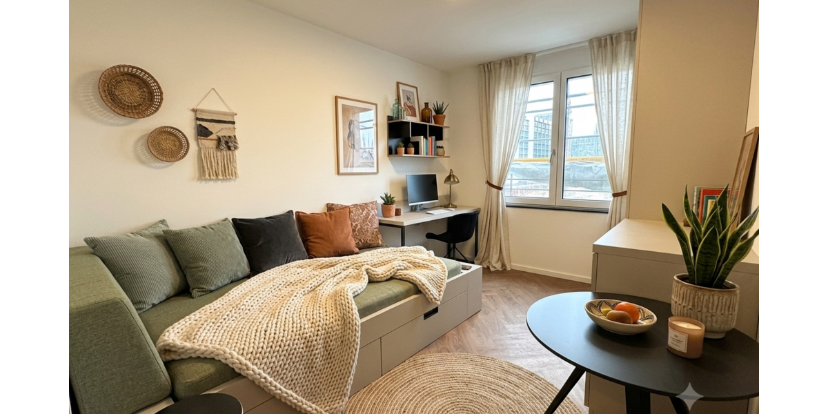 Etagenwohnung Berlin Friedrichshain - 1 Zimmer, 22 m&sup2;, 610&euro; | Angebot:27076410