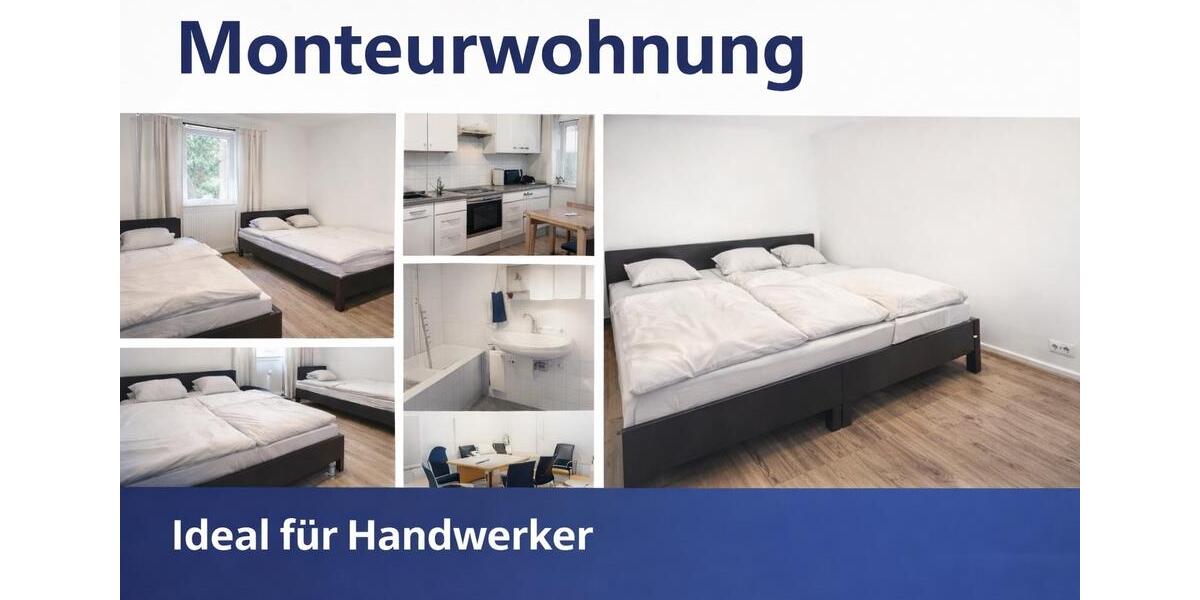 3 Zimmer Monteurwohnung in Peine Zentrum bis zu 6 Personen 3 zimmer