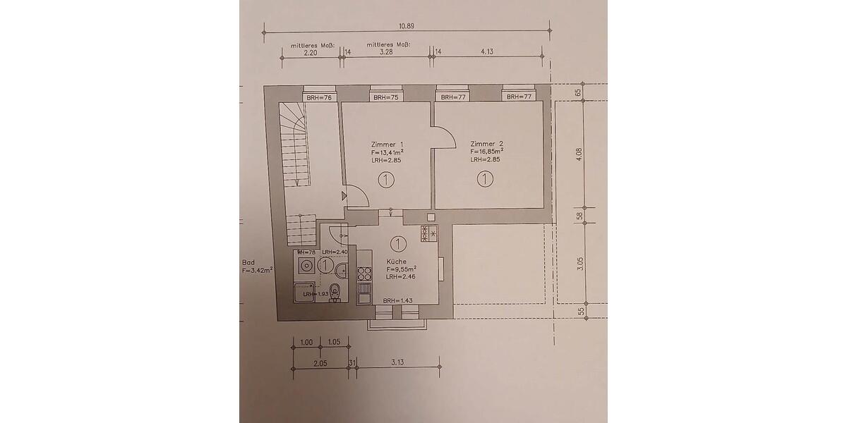Etagenwohnung Hauenstein - 2 Zimmer, 44 m&sup2;, 380&euro; | Angebot:26606720