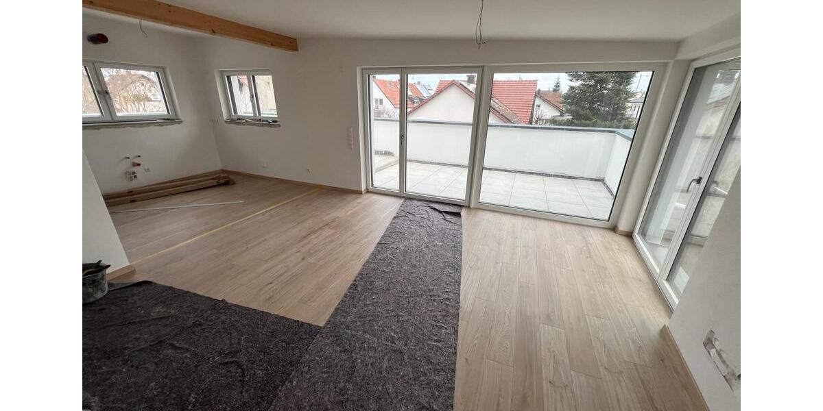Moderne 2,5-Zimmerwohnung mit 42qm Dachterrasse im KFW-40+ Neubau 2.5 zimmer