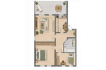 Etagenwohnung Saalburg-Ebersdorf Ebersdorf - 3 Zimmer, 94 m&sup2;, 615&euro; | Angebot:26625898