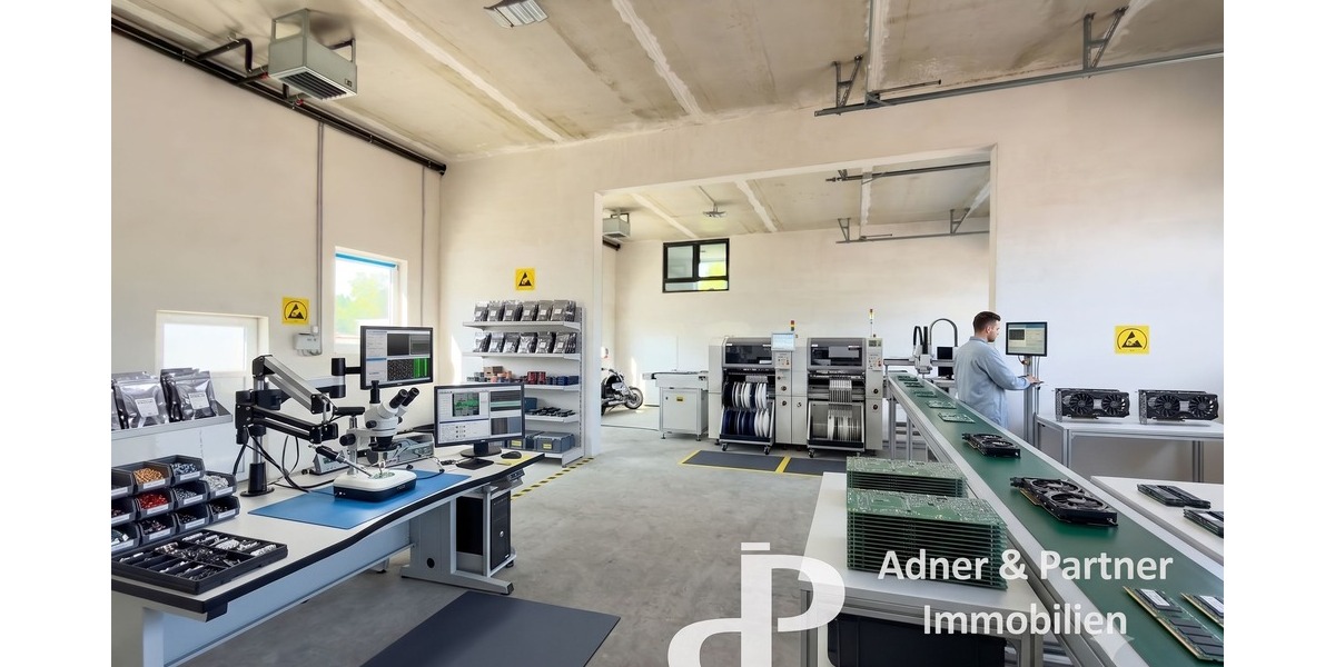 **NEUBAU 2022 IN WOLFENBÜTTEL: 475 M² FLEXIBLE GEWERBEFLÄCHE AUS HALLE & REPRÄSENTATIVEM BÜROBEREICH** - Gewerbeobjekt Wolfenbüttel Adersheim | Angebot:27200761