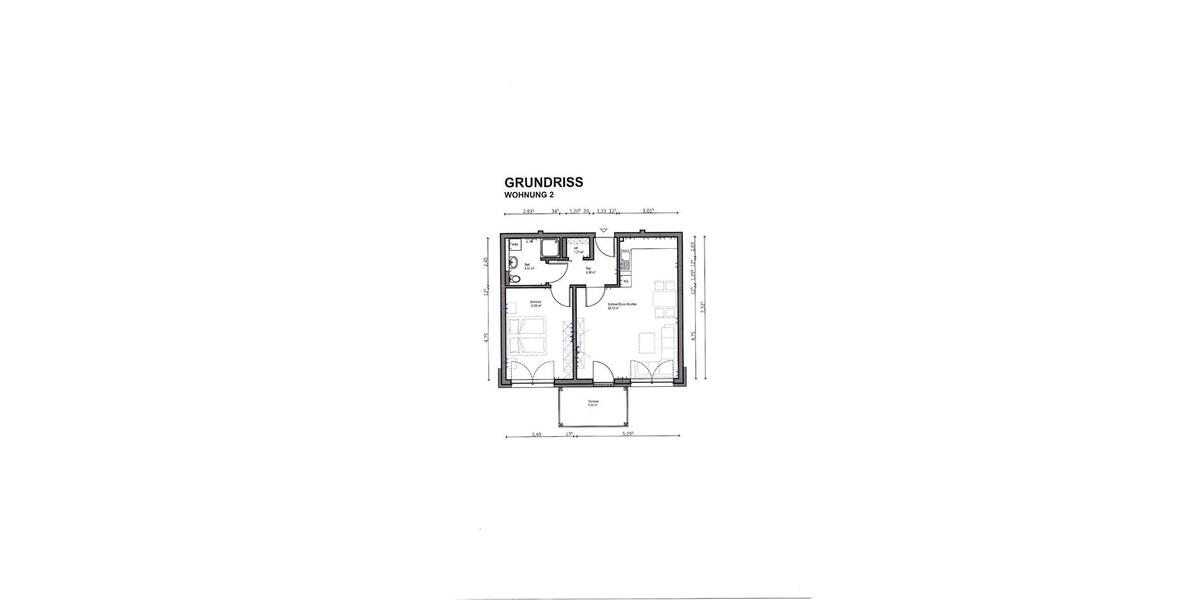 Erdgeschoßwohnung Küps - 2 Zimmer, 64 m&sup2;, 707&euro; | Angebot:26345455
