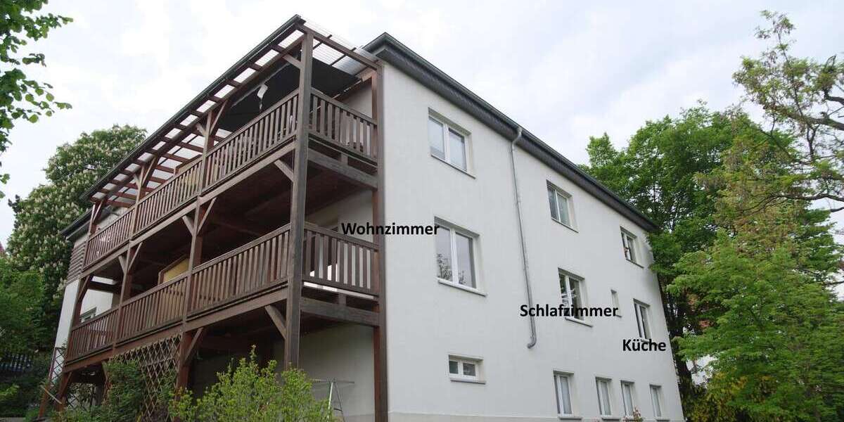 Etagenwohnung Jena - 2 Zimmer, 89 m&sup2;, 870&euro; | Angebot:27069111