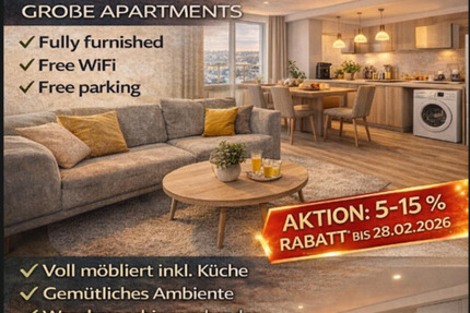 Wohnen auf Zeit Oyten - 5 Zimmer, 200 m&sup2;, 29&euro; | Angebot:25532391