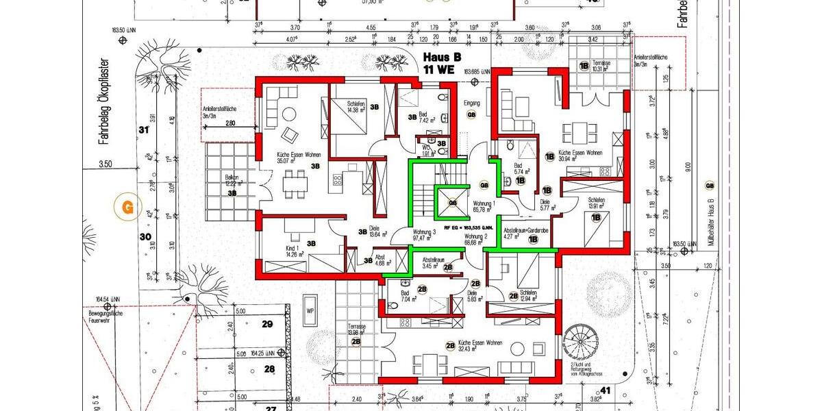 Terrassenwohnung Gernsbach - 2 Zimmer, 66 m&sup2;, 1.037&euro; | Angebot:25720473