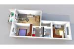 Etagenwohnung Hainichen - 3 Zimmer, 54 m&sup2;, 278&euro; | Angebot:26403032