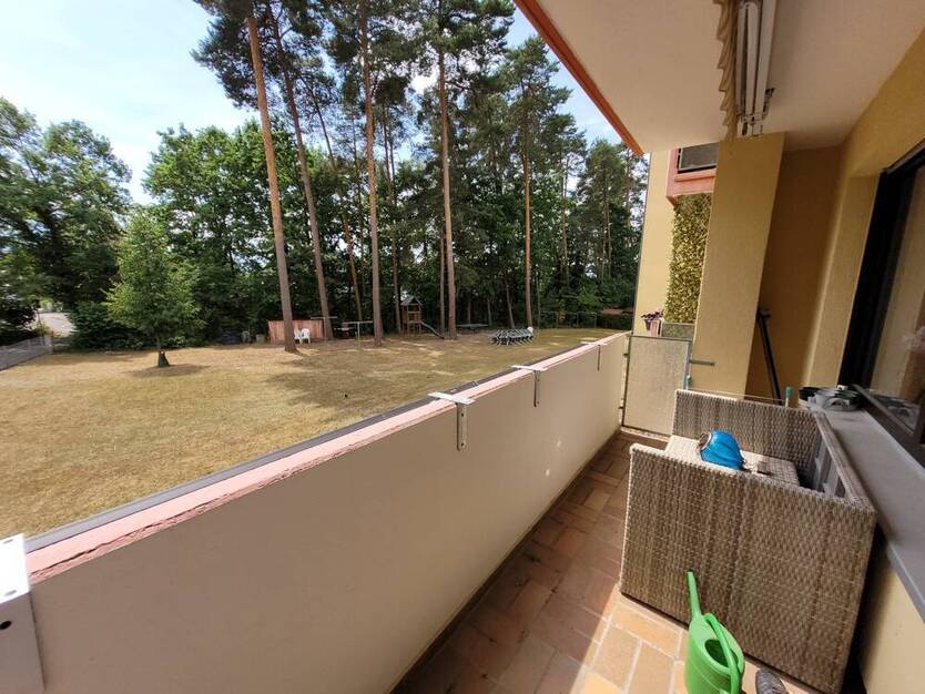 * ANSPRECHEND * LICHTDURCHFLUTET * NATURNAH * tolle 3-Zi-Wohnung mit SÜDBALKON im Nürnberger Süden