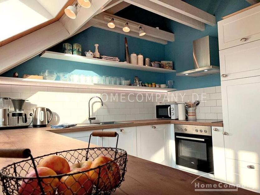 Lichtdurchflutete Dachgeschoßwohnung in Caputh, möbliert