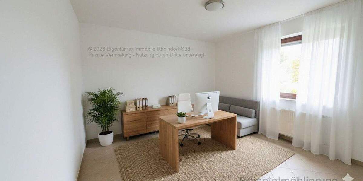 Etagenwohnung Leverkusen Rheindorf - 3 Zimmer, 75 m&sup2;, 940&euro; | Angebot:25261315