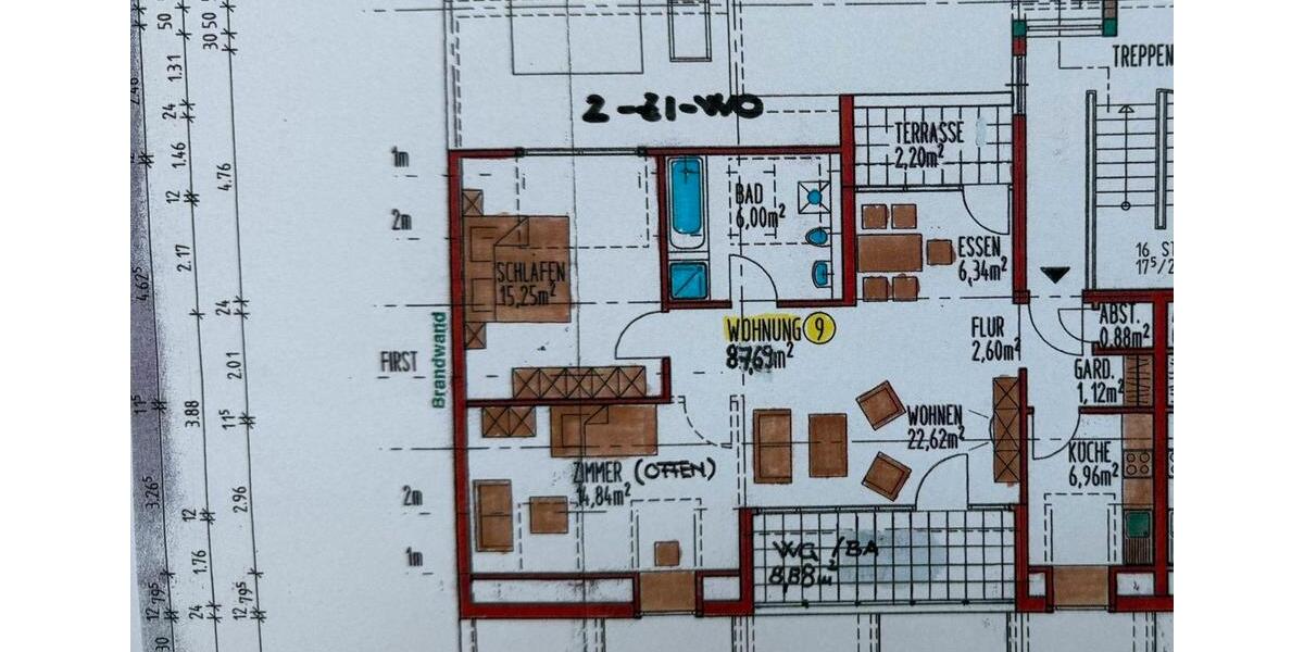 Einfamilienhaus Kehl - 2 Zimmer, 88 m&sup2;, 910&euro; | Angebot:26296439