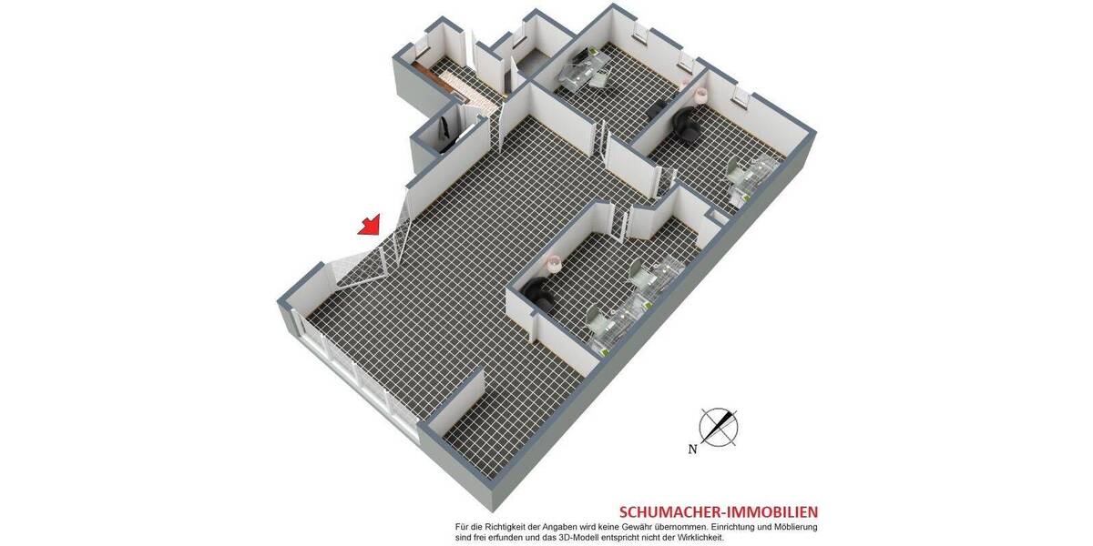 Gewerbeobjekt Richtenberg - 5 Zimmer, 116 m&sup2;, 720&euro; | Angebot:23971381
