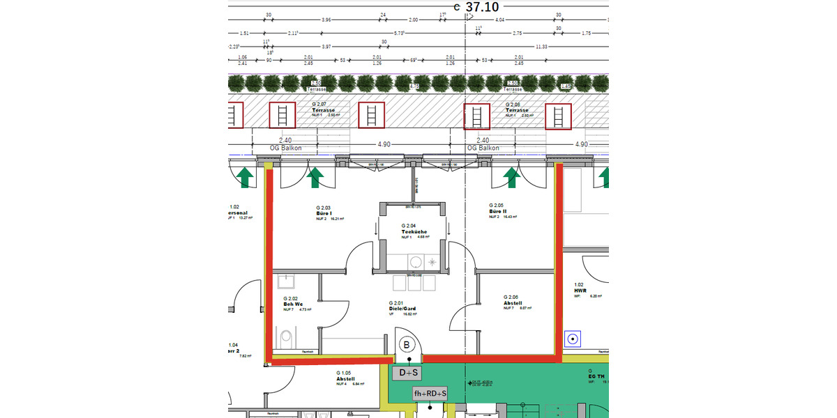 Gewerbeobjekt Oldenburg Bloherfelde - 1.080&euro; | Angebot:22559383