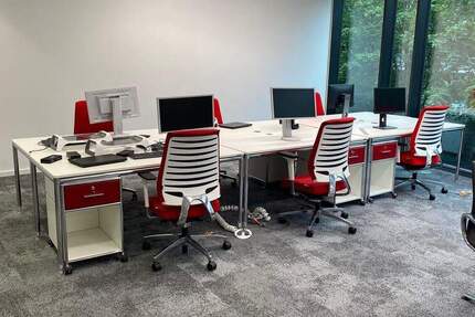 Schreibtischplätze zu vermieten - All-in-Miete zimmer