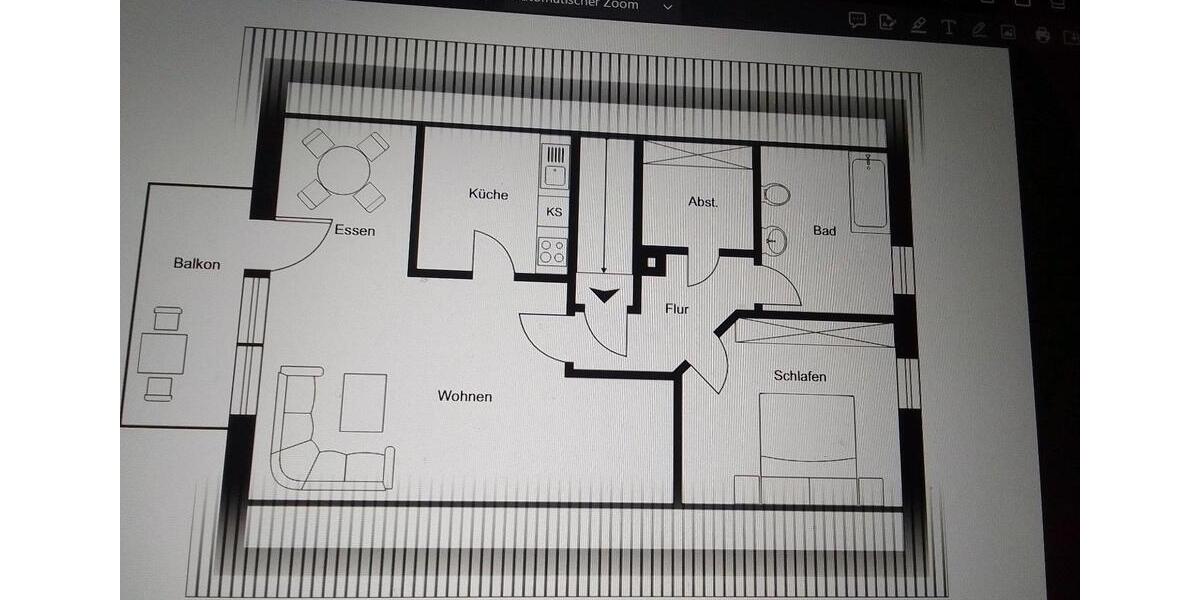 Dachgeschoßwohnung Magstadt - 2.5 Zimmer, 64 m&sup2;, 925&euro; | Angebot:24592710