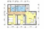 Etagenwohnung Offenbach am Main Bieberer Berg - 3 Zimmer, 70 m&sup2;, 755&euro; | Angebot:26492515