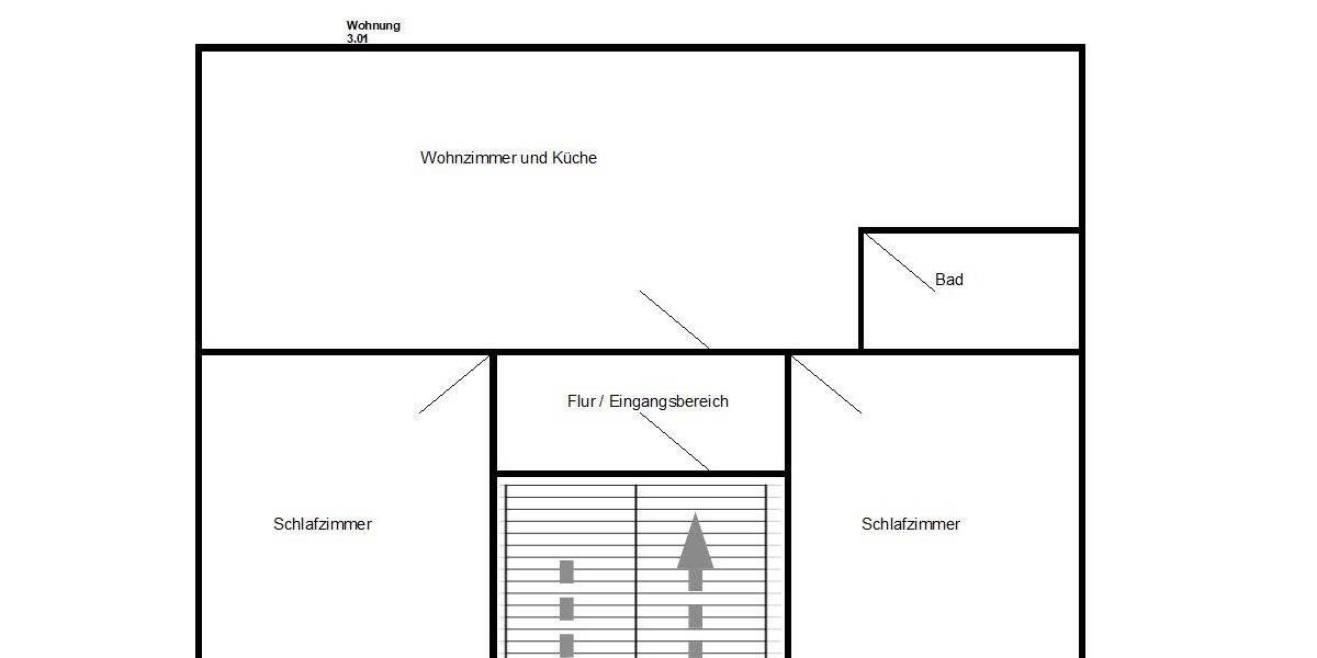 Zimmer Greifswald Fleischervorstadt - 3 Zimmer, 75 m&sup2;, 800&euro; | Angebot:26154525