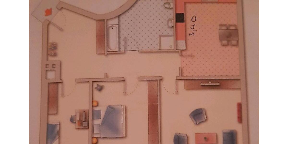 3 Raum Wohnung 3 zimmer