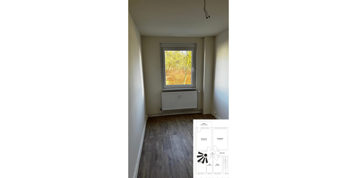 Etagenwohnung Annaburg - 3 Zimmer, 58 m&sup2;, 348&euro; | Angebot:19800294