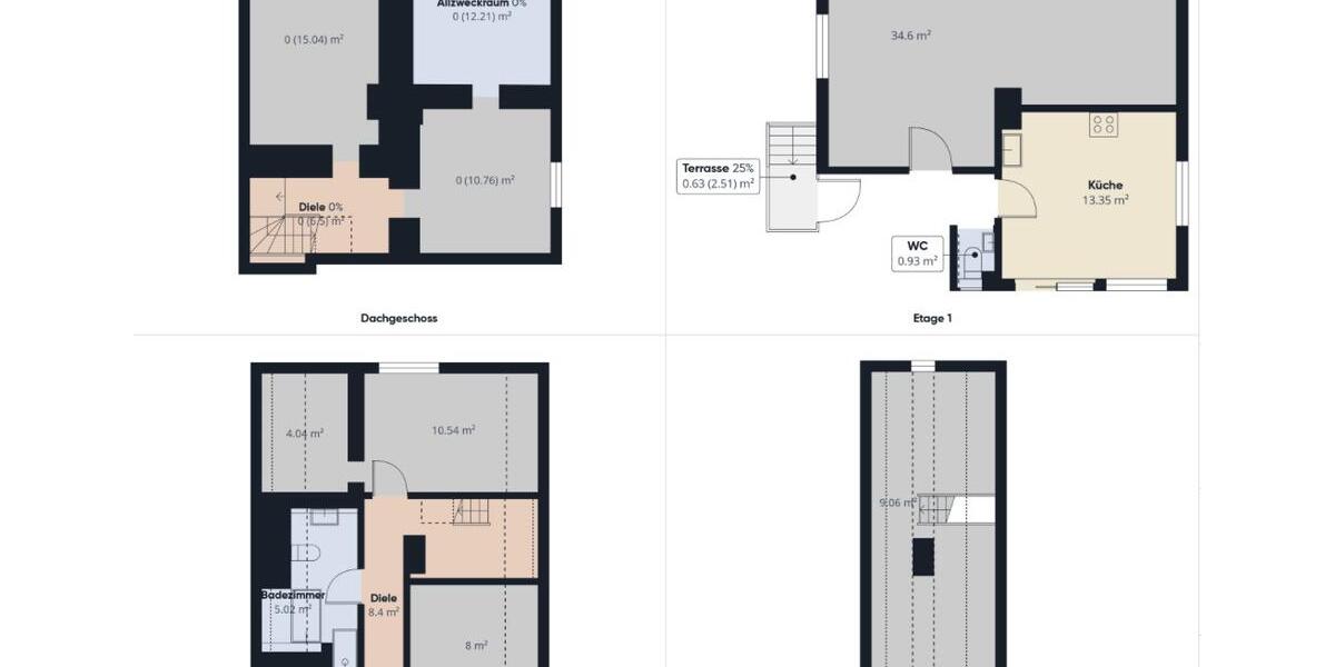 Einfamilienhaus Buchholz in der Nordheide - 3 Zimmer, 104 m&sup2;, 1.800&euro; | Angebot:26491030