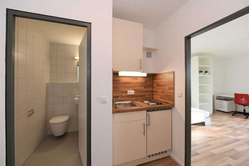 Wohnung zum Mieten in Ulm 650 € 27 m²